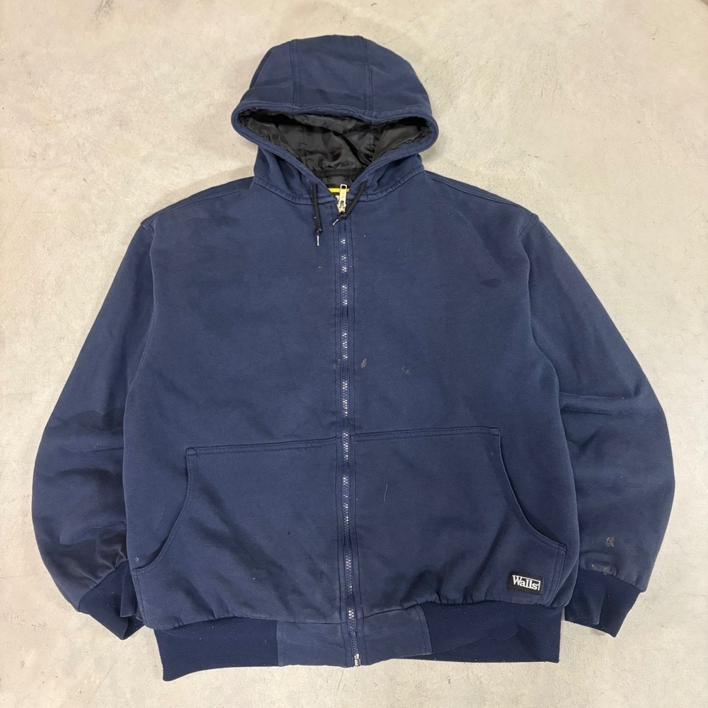2000s y2k‎ nylon lined zip up hoodie sweatshirt 

size L - 23x25